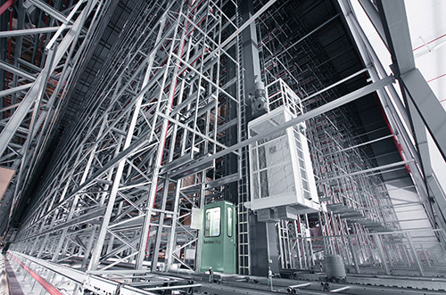 MSingle for pallets_pallet stacker cranes Einsäulen-RGB für Paletten